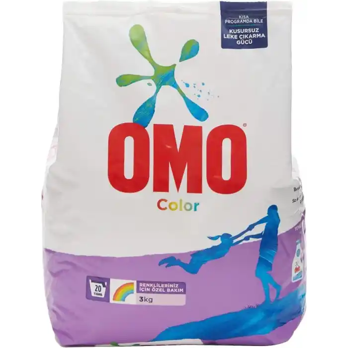 Omo Active Fresh Renkliler Toz Deterjanı 3 kg