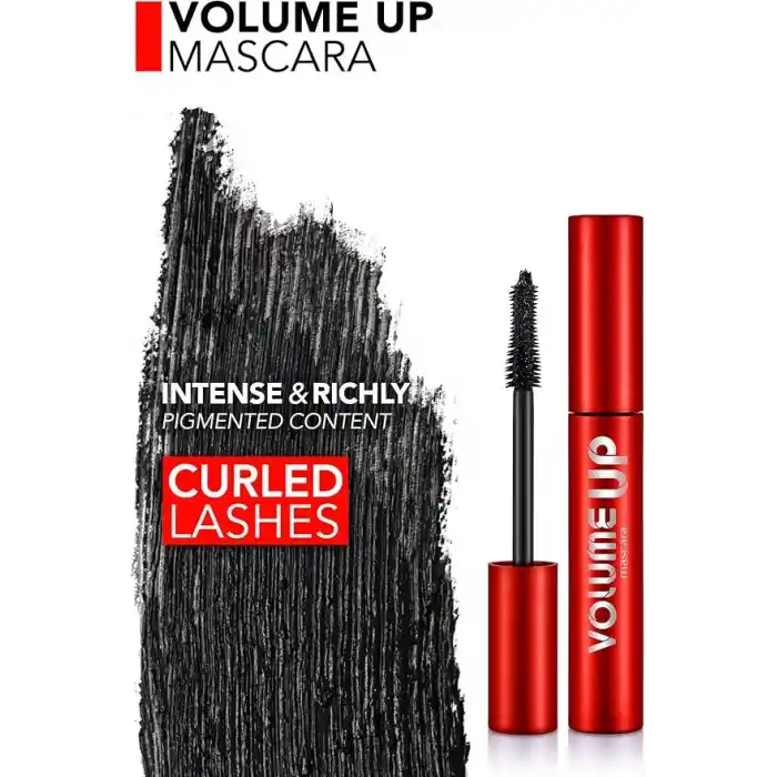 Volume Up Mascara Yoğun Hacim ve Lifting Etkili Kat Kat Uygulanabilir Maskara