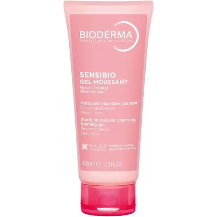 Bioderma Sensibio Foaming Gel Hassas ve Normal Ciltler Durulanan Micellar Yüz Temizleme Jeli 100 ml