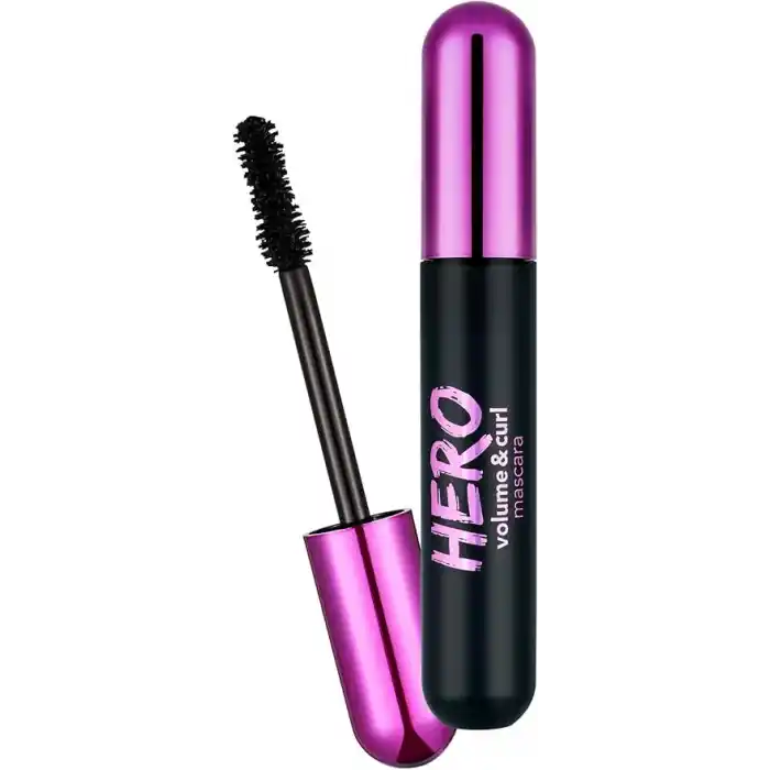 Flormar Kıvrım Ve Hacim Veren Maskara (SİYAH) - Hero Volume & Curl Mascara - 000-8682536022804