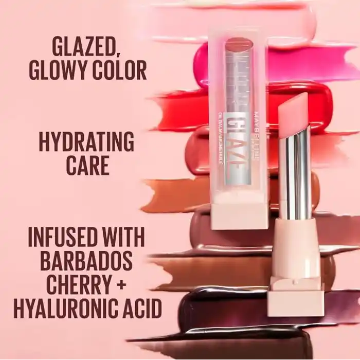 Maybelline New York Lifter Glaze Shea Yağı ve Hyalüronik Asit içeren Renkli Dudak Balmı - 07 Berry Haze