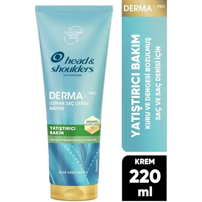 Head & Shoulders DermaXPro Yatıştırıcı Saç ve Saç Derisi Bakım Kremi 220 ML