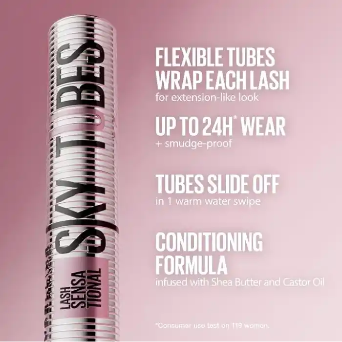 Maybelline New York Sky Tubes Tubing Maskara