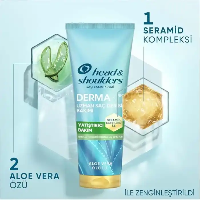 Head & Shoulders DermaXPro Yatıştırıcı Saç ve Saç Derisi Bakım Kremi 220 ML