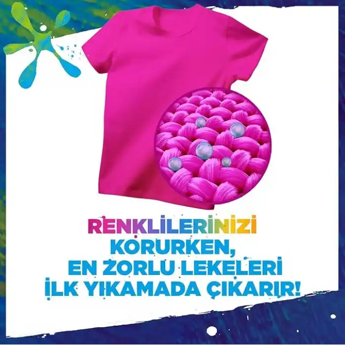 Omo Active Fresh Renkliler Toz Deterjanı 5.5 kg