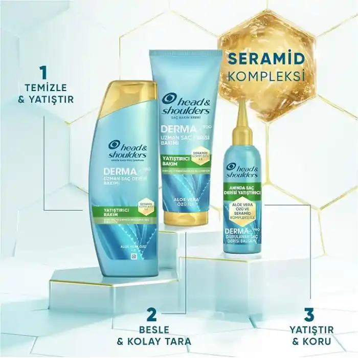 Head & Shoulders DermaXPro Yatıştırıcı Saç ve Saç Derisi Bakım Kremi 220 ML