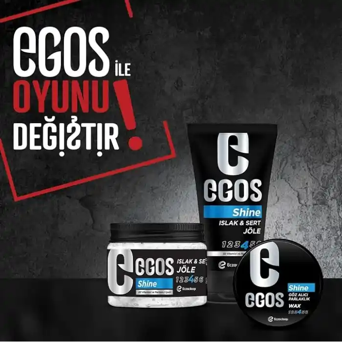 Egos Shine Islak Sert Saç Jölesi 400 ml