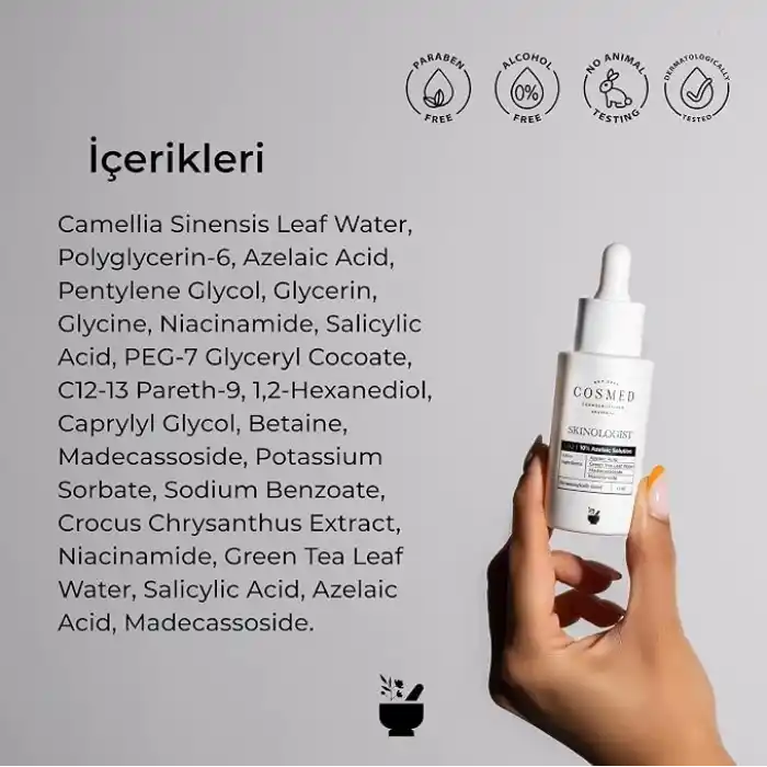 Cosmed Skinologist 10% Azelaic Solution 15 ml
