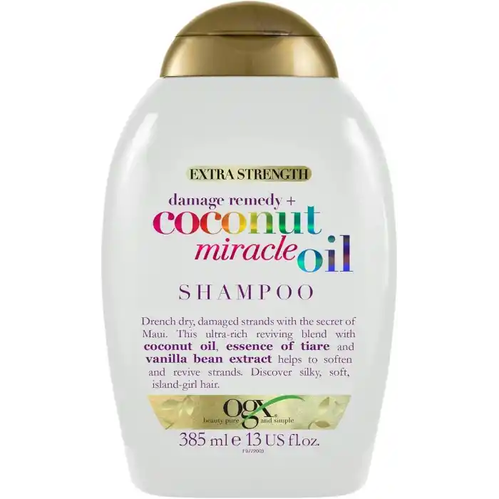 ogx yıpranma karşıtı sülfatsız coconut miracle oil şampuan 385 ml