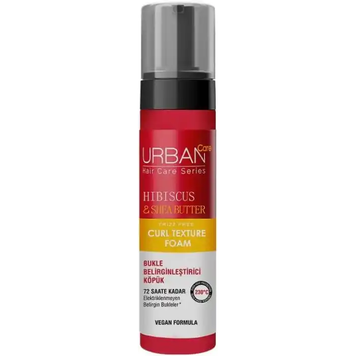 URBAN Care Hibiscus & Shea Butter Elektriklenme Karşıtı Saç Bakım Köpüğü-200 ML