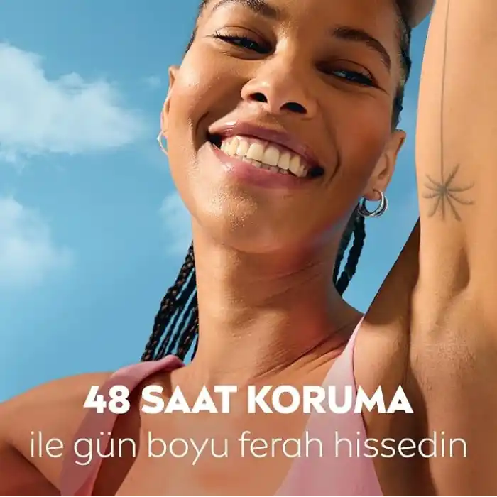 NIVEA Kadın Stick Deodorant Fresh Natural 50ml, Ter Kokusuna Karşı 48 Saat Koruma, Uzun Süren Ferahlık