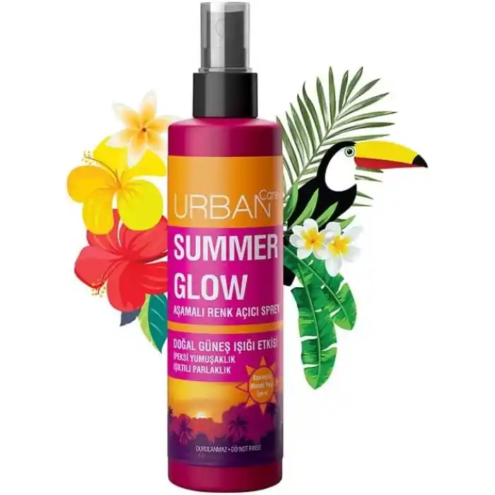URBAN Care Summer Glow Aşamalı Renk Açıcı Saç Spreyi 150 ml- Vegan