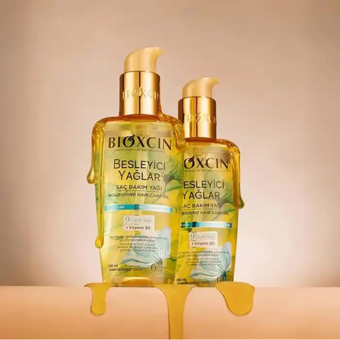 Bioxcin Besleyici Saç Bakım Yağı 150 ml – 9 Çiçek Yağı, B5 Vitamini ve BioComplex B11 ile Kuru ve Yıpranmış Saçlar İçin Yoğun Bakım
