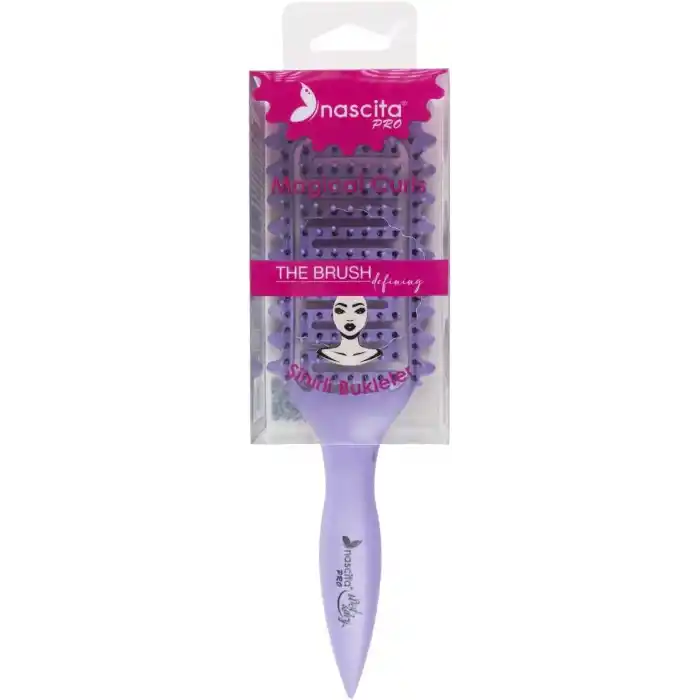 Nascita Magical Curl Mor Saç Fırçası - 58