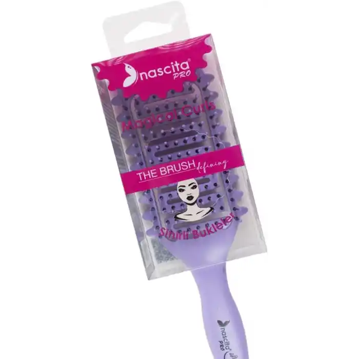 Nascita Magical Curl Mor Saç Fırçası - 58