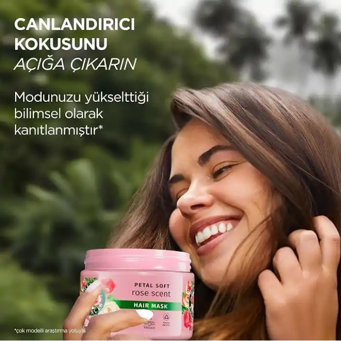Herbal Essences Kadifemsi Yumuşaklık Gül Kokulu Saç Bakım Maskesi 300ml