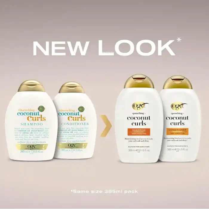 Ogx Bukleli Saçlar İçin Nemlendirici Coconut Curls Şampuan (385 ml)