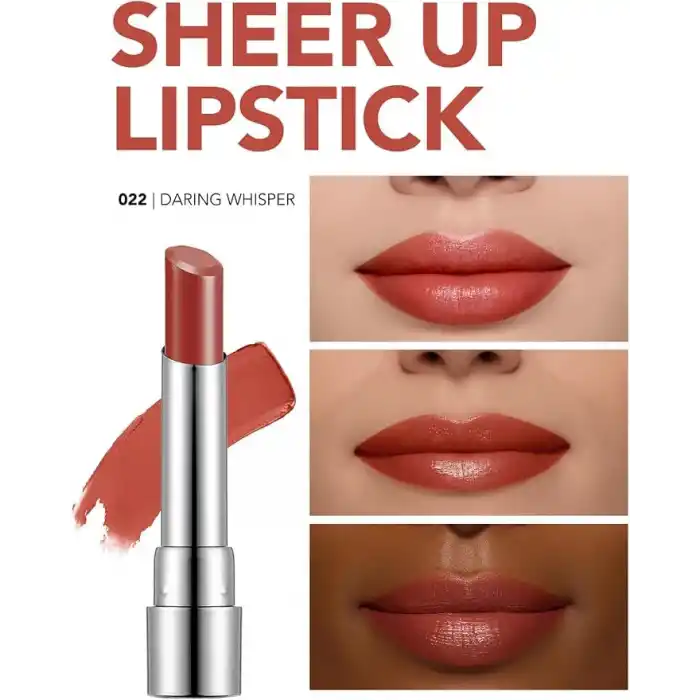 Flormar Nemlendirici Parlak Ruj- Sheer Up Lipstick - 022 Daring Whisper - 8682536097949