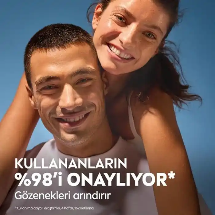 NIVEA Derma Skin Clear Sivilce Karşıtı Yüz Temizleyici Peeling 150ml, Gözenek Arındırıcı,Siyah Nokta Azaltır,Salisilik Asit,Deniz Tuzu, Niasinamid