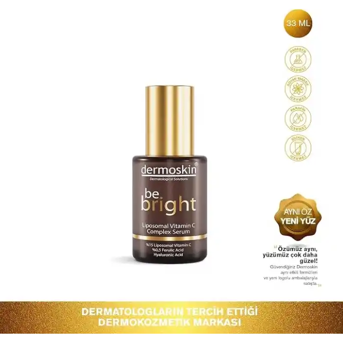 Dermoskin Be Bright%15 Liposomal Vitamin C Complex Serum