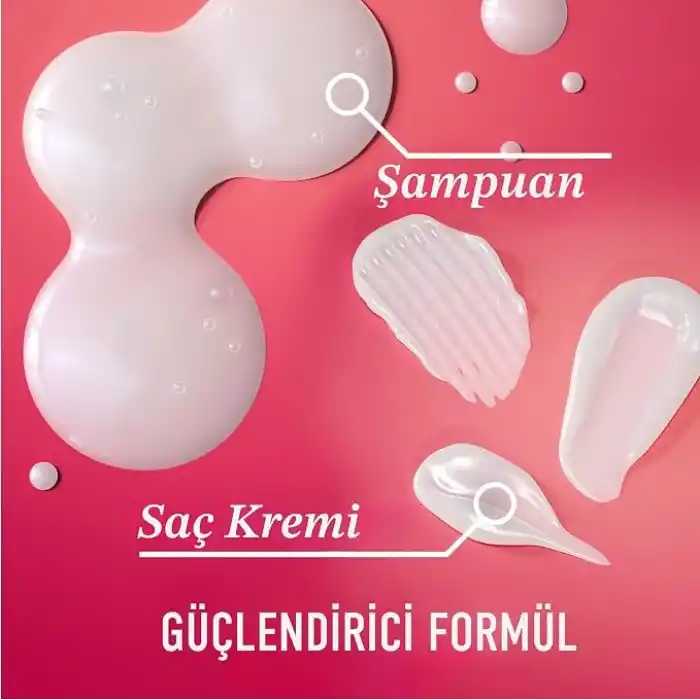 OGX Keratin Oil Şampuan 385 ml + Bakım Kremi 385 ml 2li Set