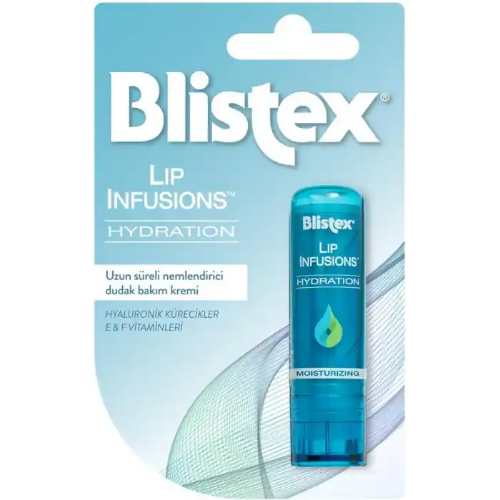 Blistex Lip Infusions Hydration Uzun Süreli Nemlendirici Dudak Bakım Kremi SPF 15