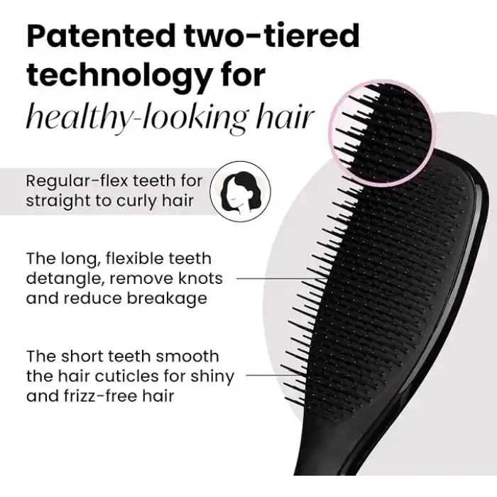 Tangle Teezer Wet Detangler Siyah Saç Fırçası Ve Tarak
