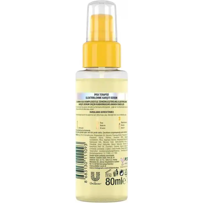 Elidor Elektriklenme Karşıtı Serum İpek Terapisi 80 ml