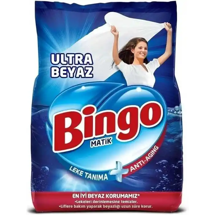 Bingo Toz Çamaşır Deterjanı Ultra Beyaz 4 kg