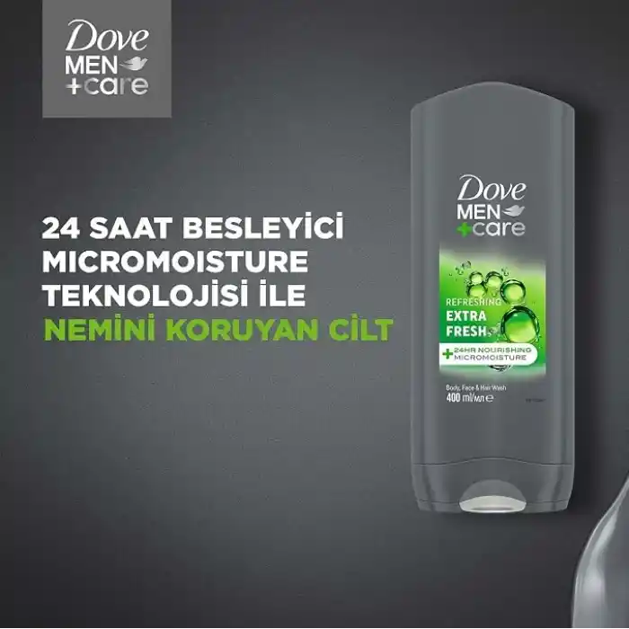 Dove Men Care Extra Fresh Duş Jeli 400 Mililitre