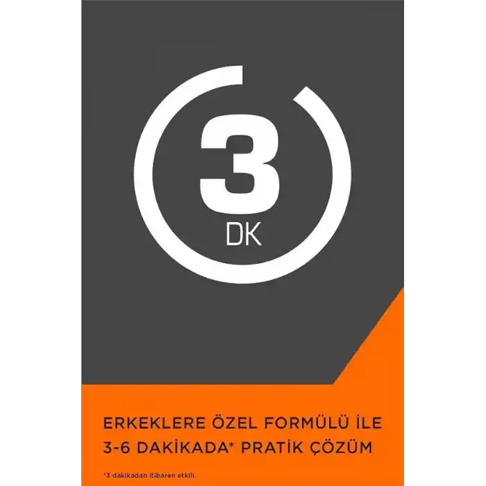Veet Men Erkeklere Özel Tüy Dökücü Krem Hassas Ciltler 600ml (200 ml x 3 Adet)