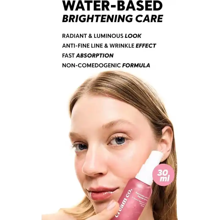 Cream Co. Hyaluronic Acid Peptide Serum Aydınlatıcı Nemlendirici Canlandırıcı Serum 30 ml