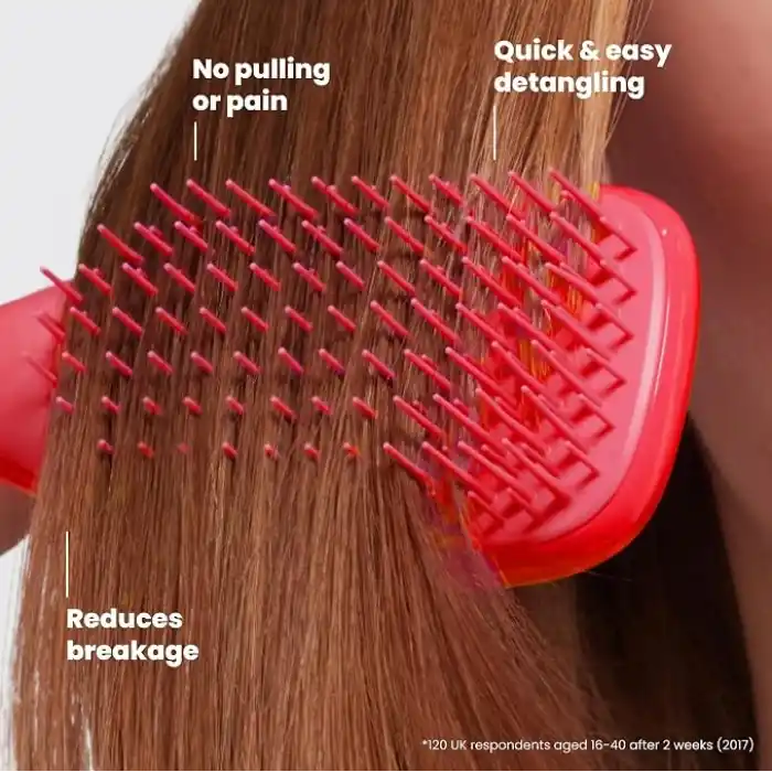 Tangle Teezer The Ultimate Detangler Pink Punch Mini Boy Saç Fırçası-Tarak