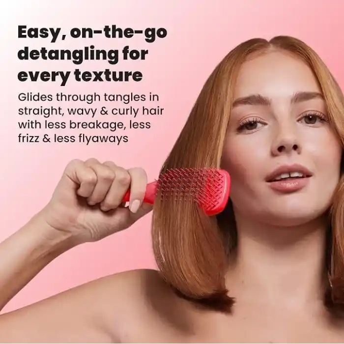 Tangle Teezer The Ultimate Detangler Pink Punch Mini Boy Saç Fırçası-Tarak