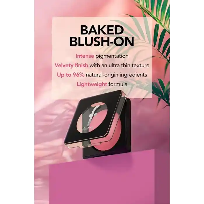 Baked Blush-On Yüksek Pigmentli & Doğal Işıltılı Fırınlanmış Allık