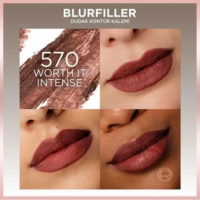 LOreal Cosmetics Paris Blurfiller Dudak Kalemi 570