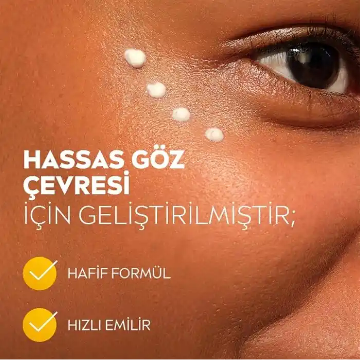 NIVEA Q10 Power Kırışık Karşıtı Sıkılaştırıcı Göz Kremi, 15 ml, Hassas Göz Çevresi, Şişkinlik,Hyaluronik Asit,Kreatin,Hafif Formül