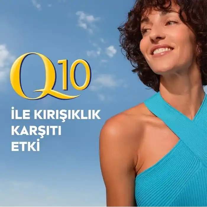 NIVEA Q10 Power Kırışık Karşıtı Sıkılaştırıcı Göz Kremi, 15 ml, Hassas Göz Çevresi, Şişkinlik,Hyaluronik Asit,Kreatin,Hafif Formül