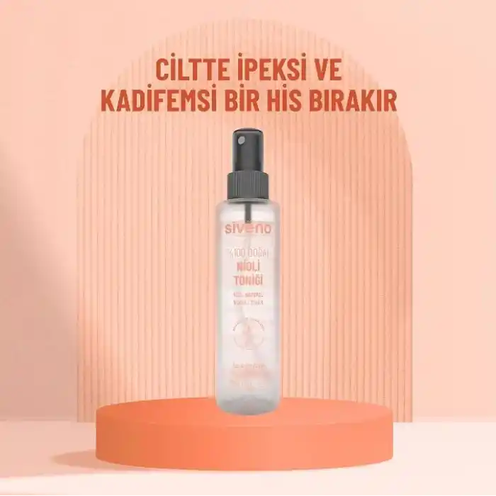 Siveno%100 Doğal Nioli Suyu Kötü Koku Önleyici Arındırıcı Ferahlatıcı Hassas Bölge Toniği 150 ml