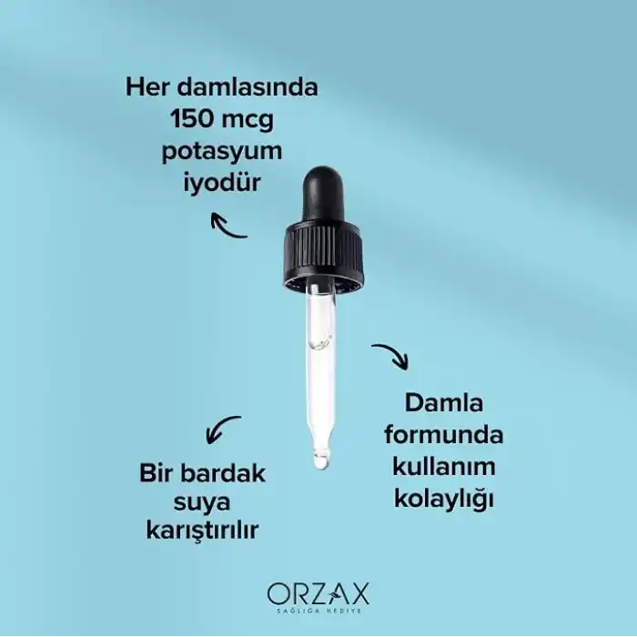 Orzax Ocean Iodine 150 Mcg Damla 30 Ml