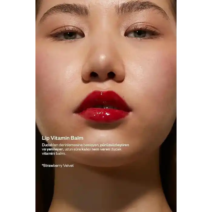 Kremi Strawberry Velvet Nourishing Lip Vitamin Balm 13 ml