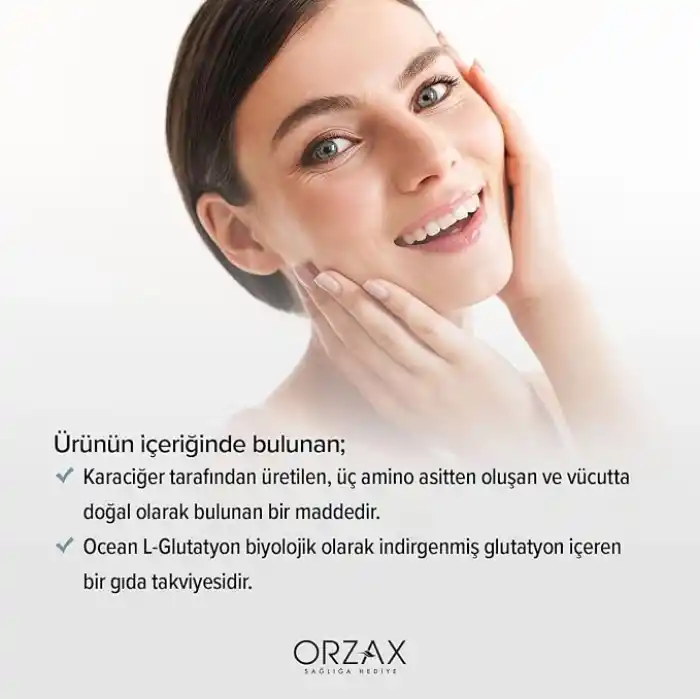 Ocean L-Glutatyon 250 mg 30 Tablet Takviye Edici Gıda