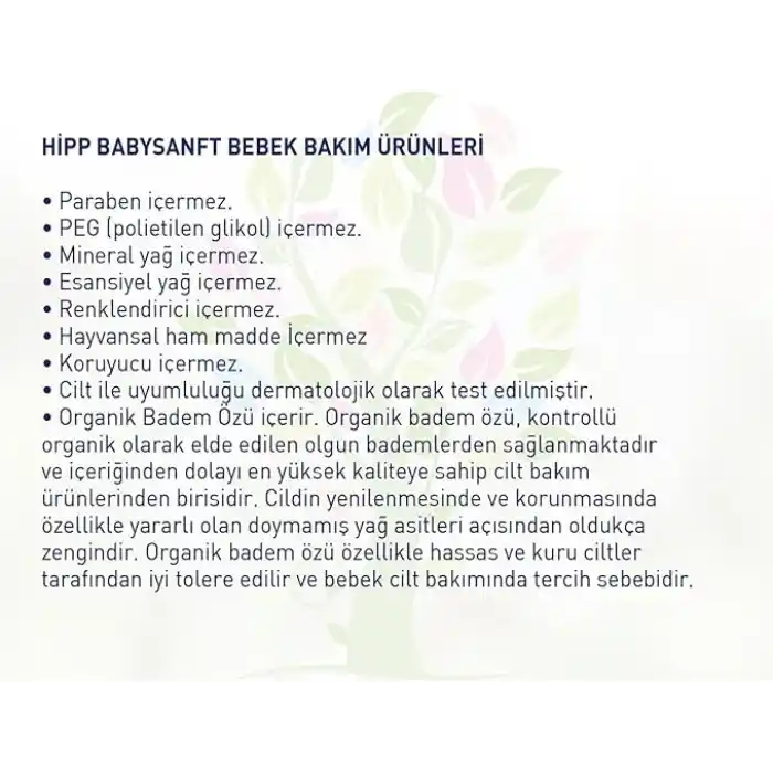 HiPP BABYSANFT Vücut Losyonu 350 ml