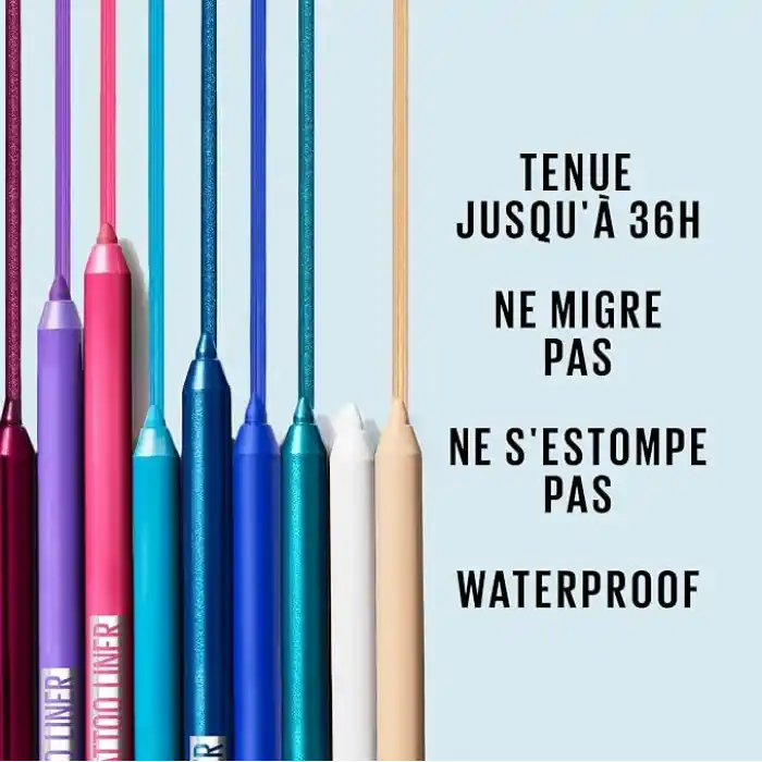 Maybelline New York Tattoo Liner Jel Göz Kalemi - 911 Smooth Walnut (Kahverengi)
