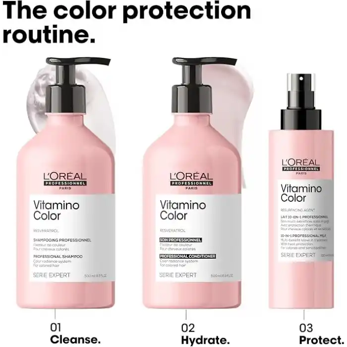 LOréal Professionnel Paris Serie Expert Vitamino Color Boyalı Saçlar Için Renk Koruyucu Şampuan 500ml
