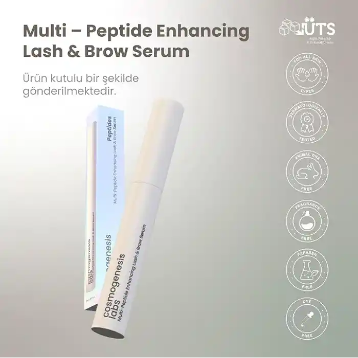 Çok Peptitli Güçlendirici Kirpik & Kaş Serumu 3 ml