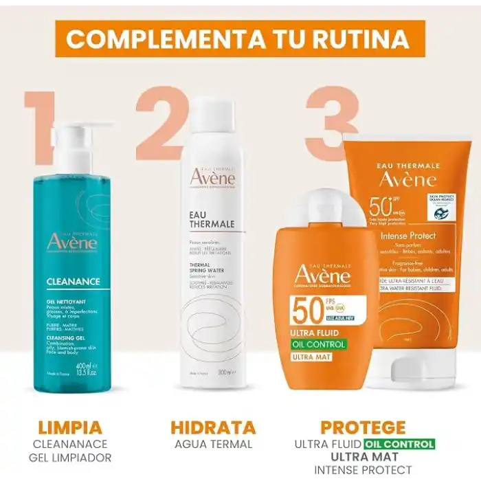 Avene Ultra Fluid Invisible Normal/Karma Ciltler İçin Akışkan SPF 50 Güneş Kremi 50 ML
