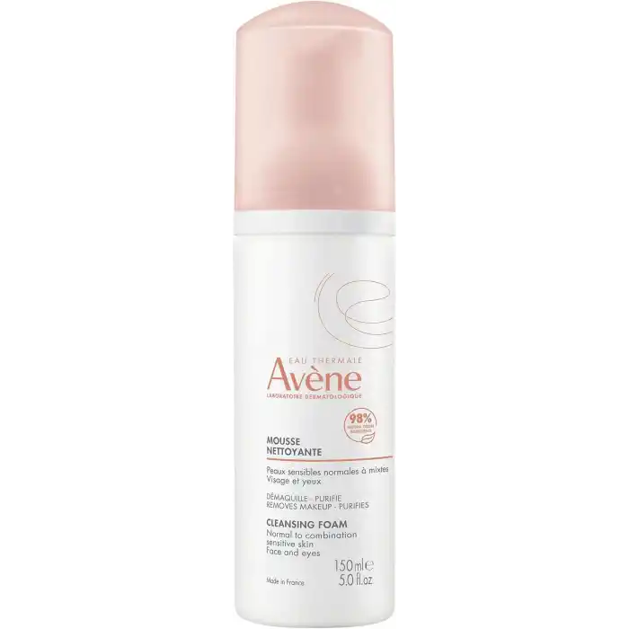 EAU THERMALE AVENE Normal Ve Karma Hassas Ciltler İçin Temizleme Köpüğü 150 ML