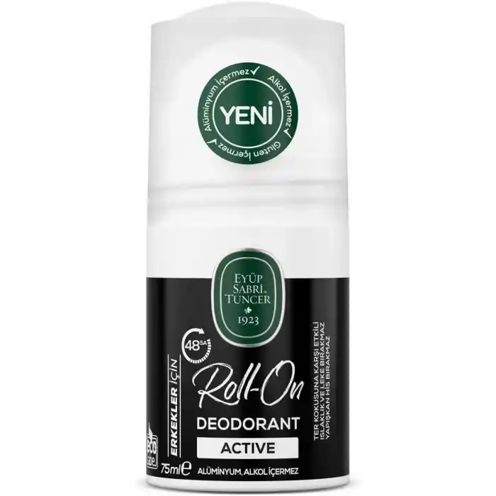 Eyüp Sabri Tuncer Roll On Deodorant-Aktif (Erkek) 75 ml