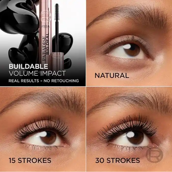 LOreal Paris Paradise Big Deal Maskara - Siyah